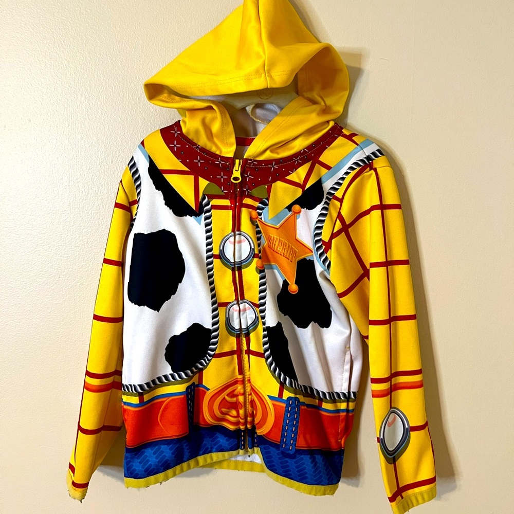 5t Woody from Toy Story Disney fleece zip up! In great condition!!!